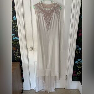 BCBGMaxAzria Classic White Dress